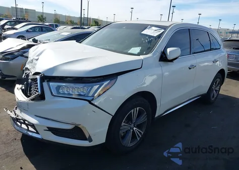 2017 Acura Mdx from USA, damaged, VIN 5J8YD3H33HL001050